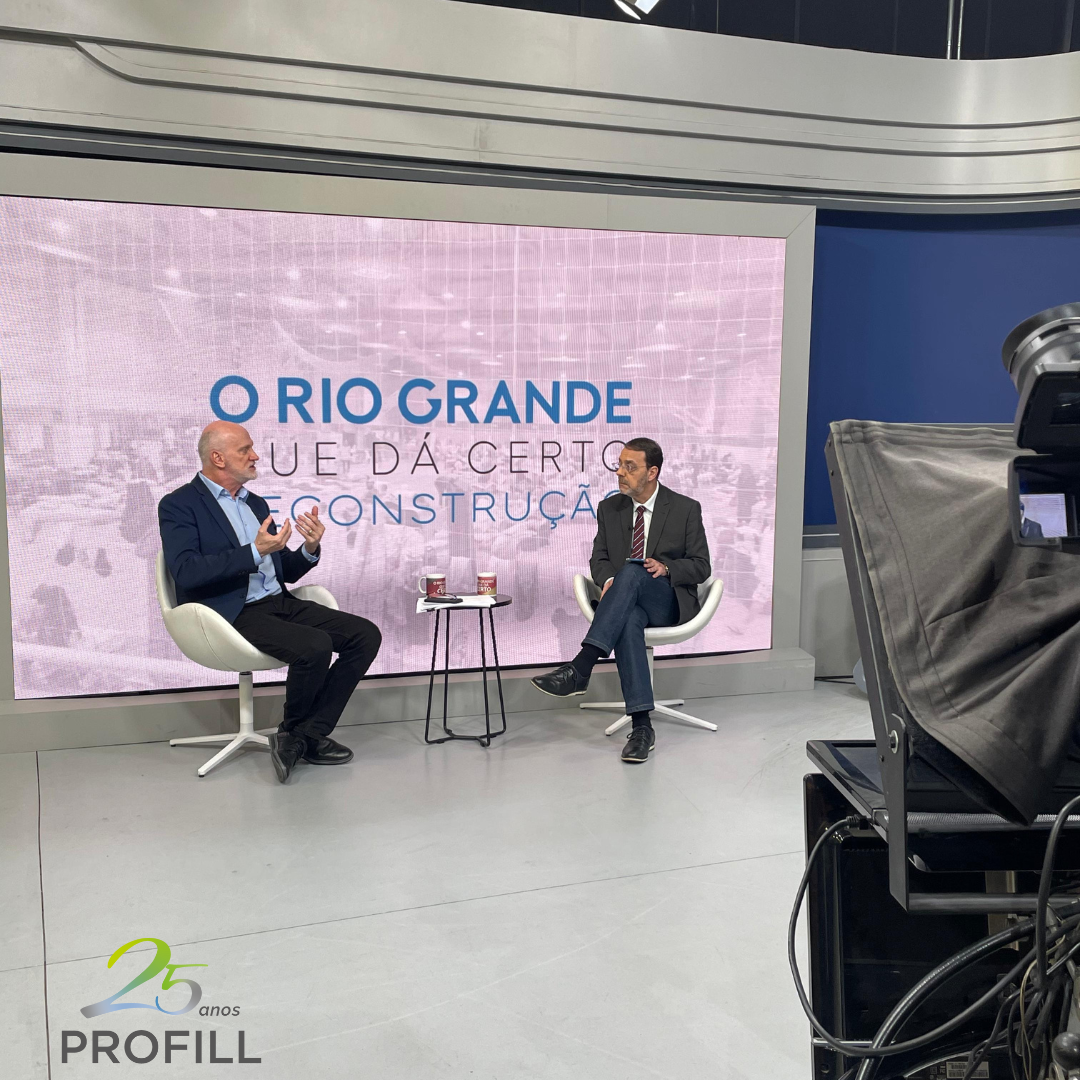 Profill Engenharia e Ambiente foi convidada para apresentar seus projetos no programa “O Rio Grande Que Dá Certo”, da Band RS.