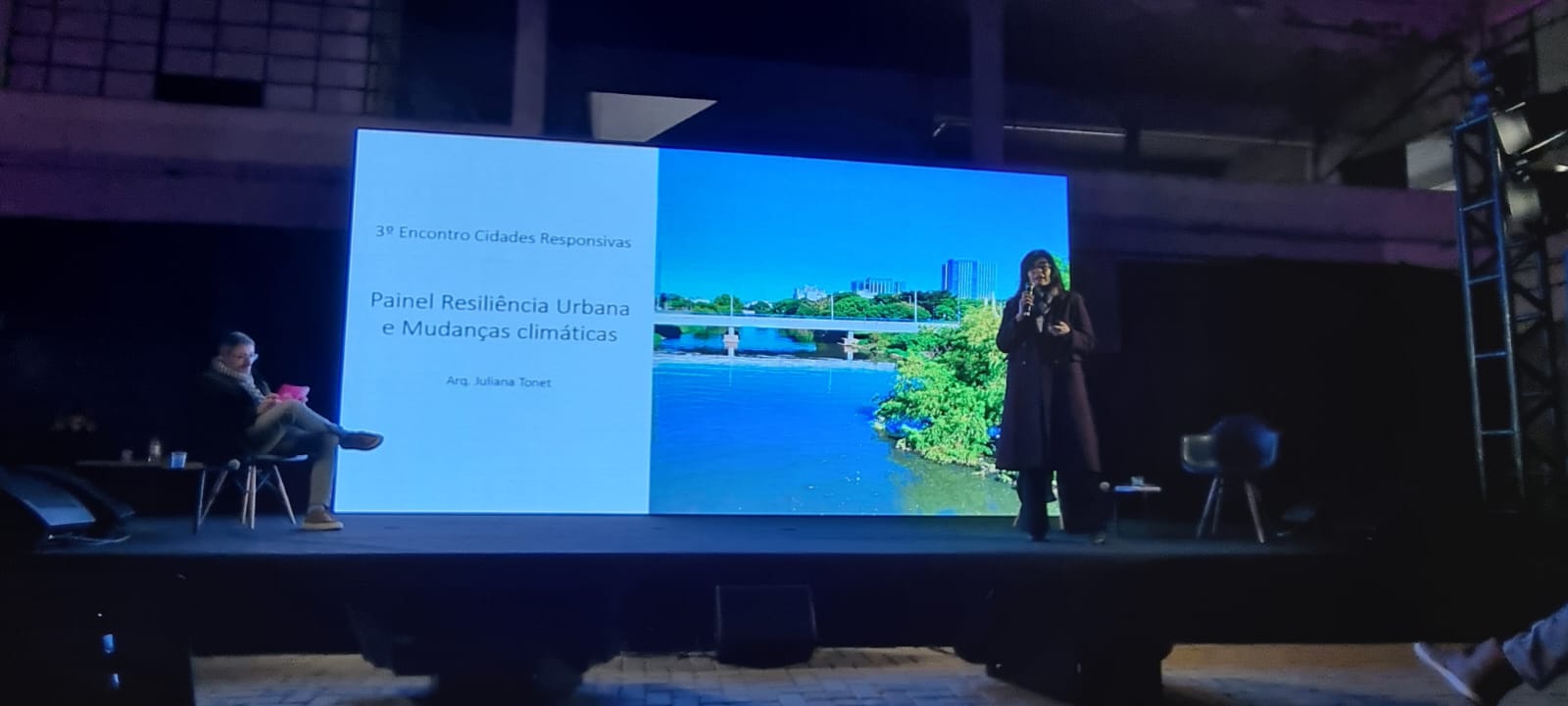 Diretora da Profill Juliana Tonet no 3º Encontro Cidades Responsivas